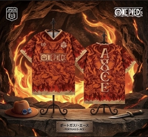 Camisa Portgas D. Ace Edición Yonkō